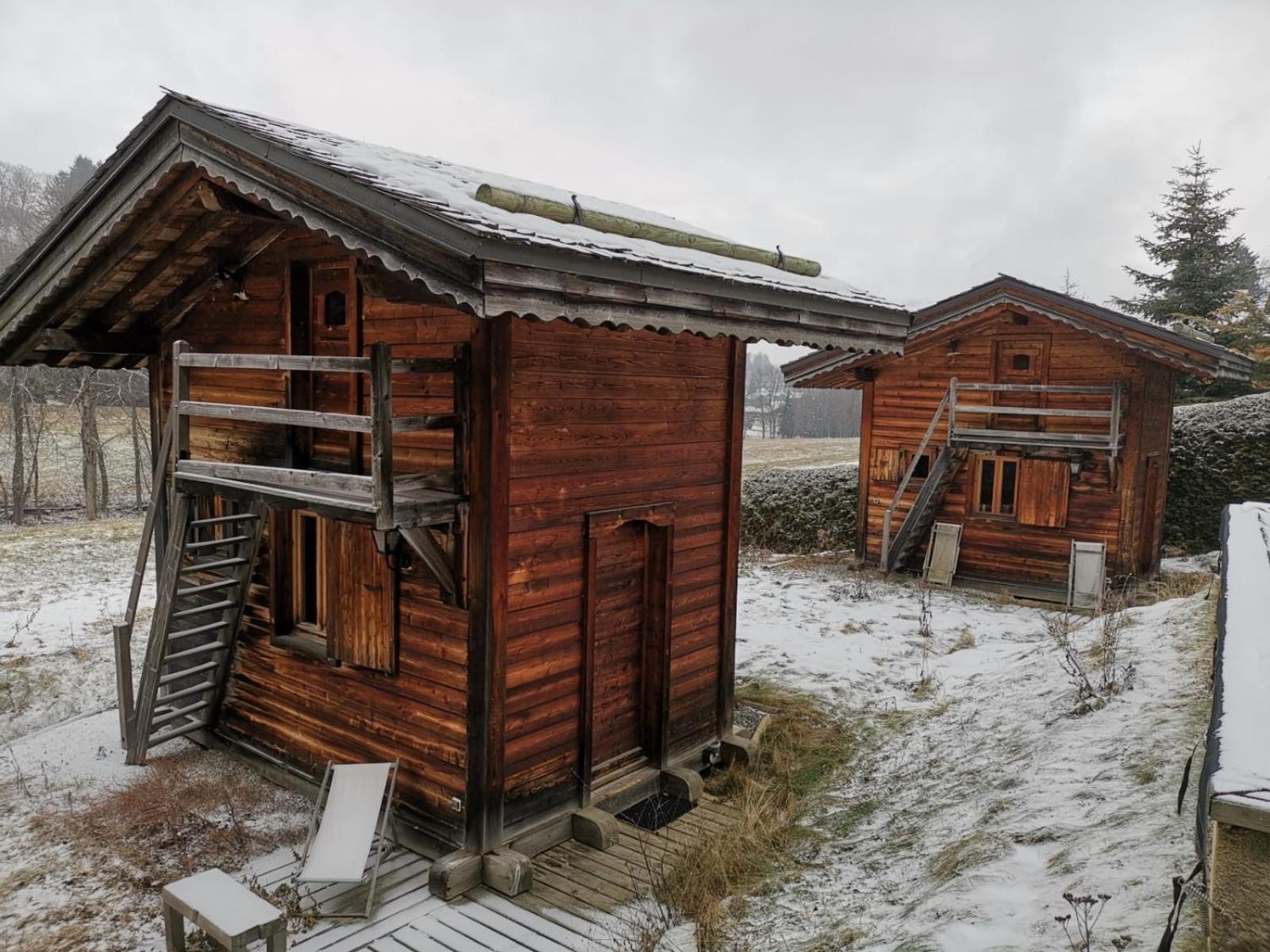 Chambres Et Mazots Du Chalet De Mado Megeve Bagian luar foto